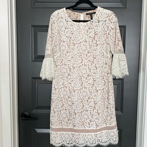 White Lace BCBG dress
